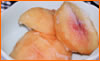 桃のシャーベット